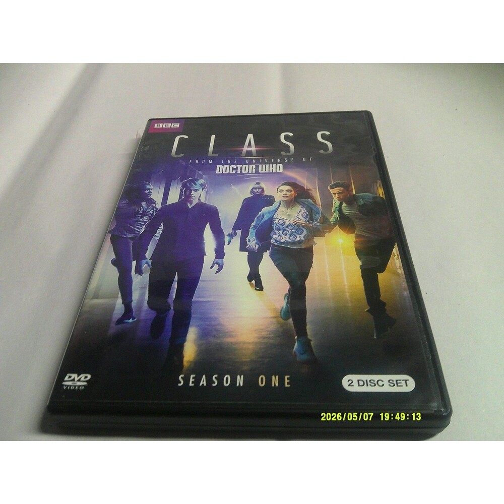 Class Season One (Season 1) DVD 2-Disc Set From the Universe of Doctor Who BBC